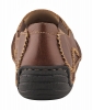Buy Brown Leather Slip on Shoes